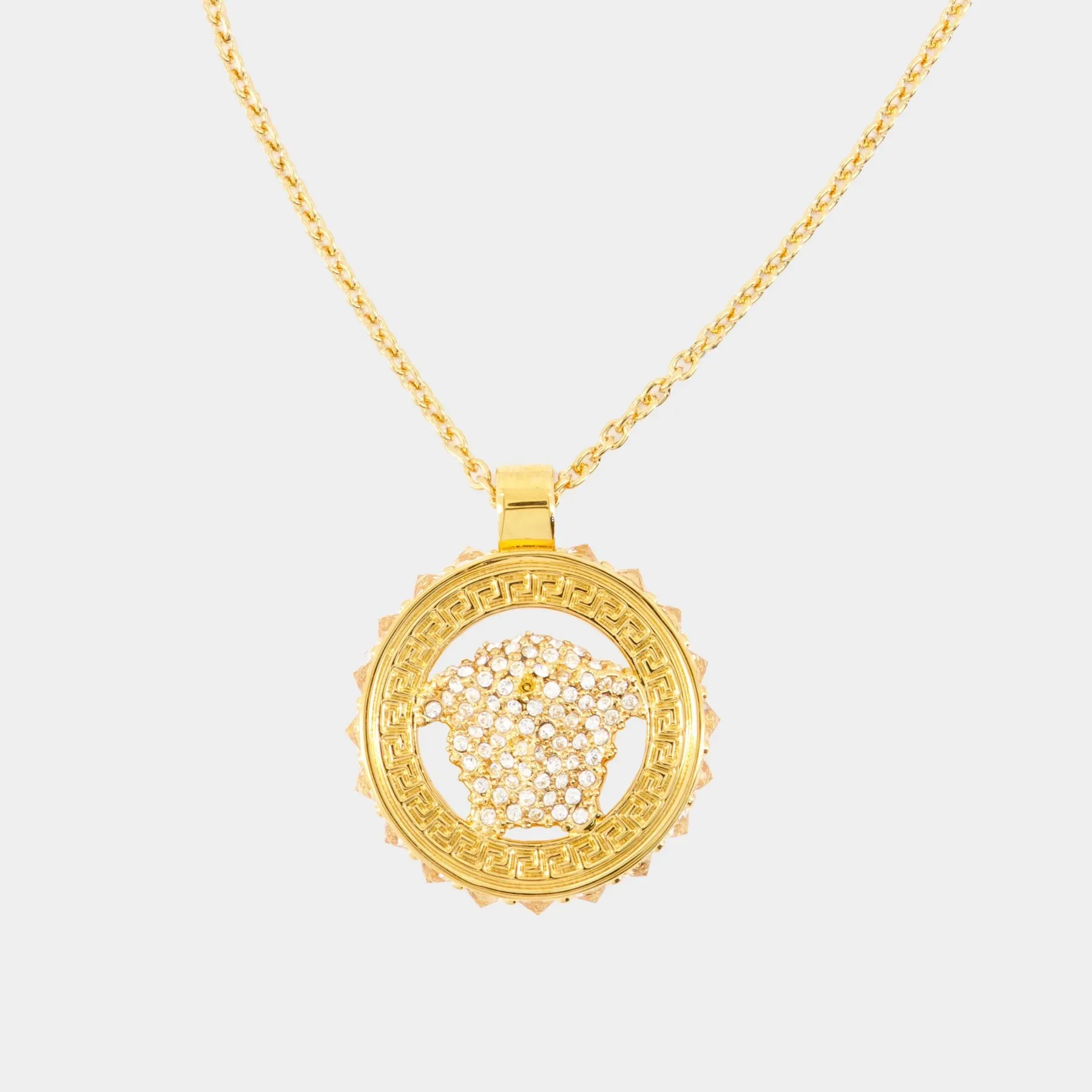 Necklace - Versace - Metal - Gold