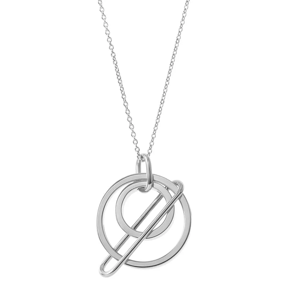 NEXUS Spin Gold Plated Necklace