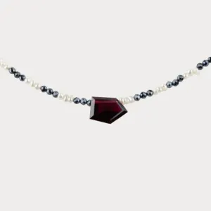 Not Black & White Necklace