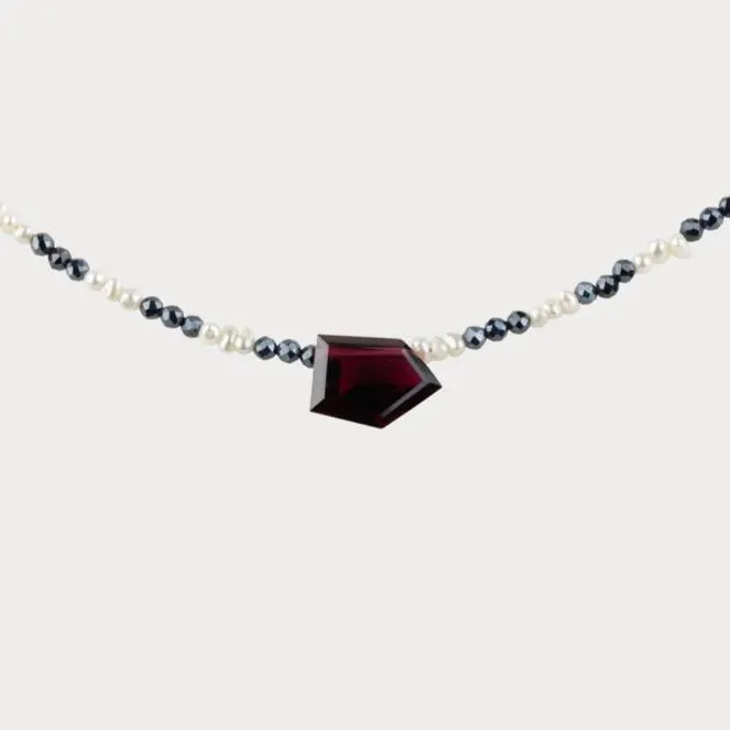 Not Black & White Necklace