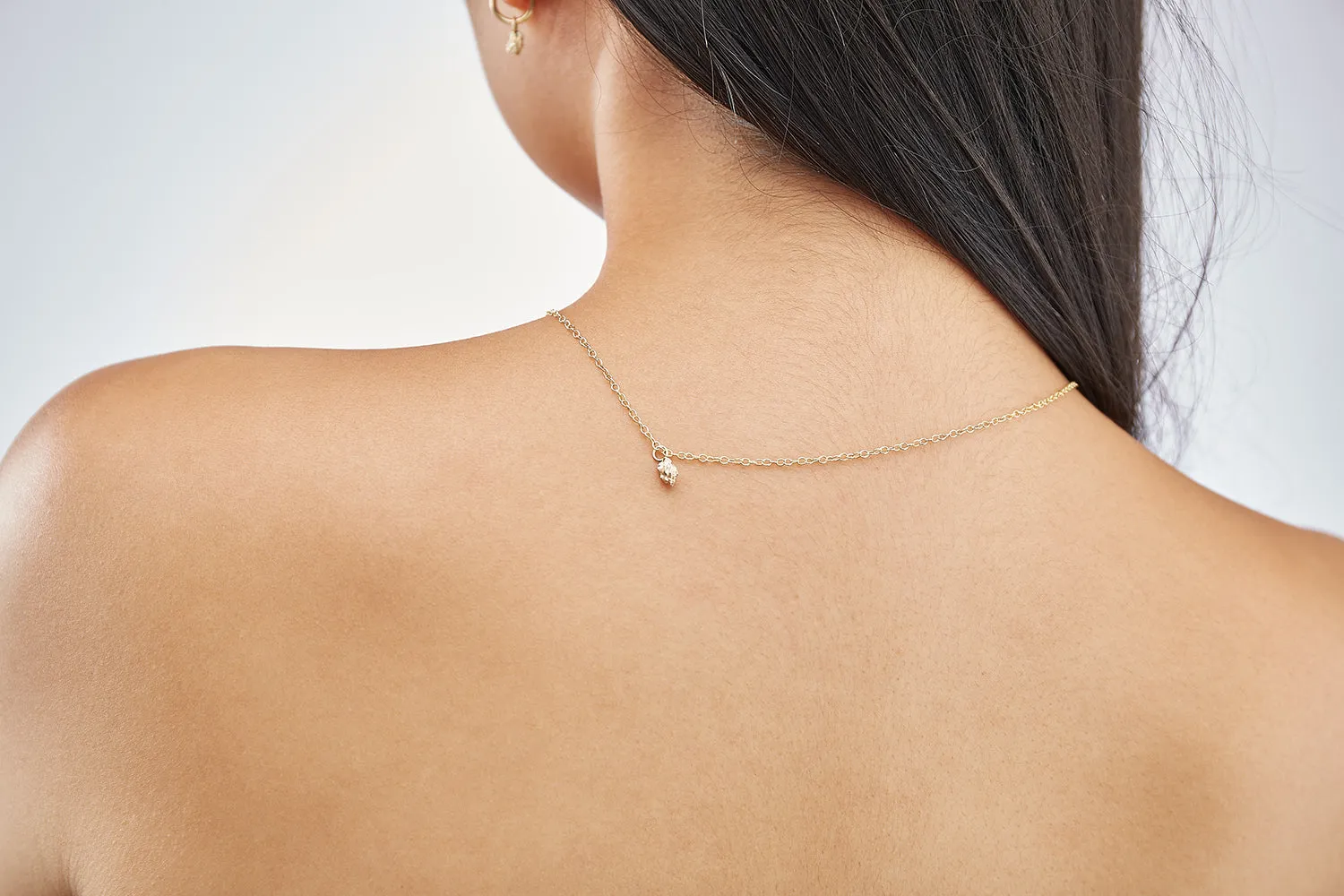 Nugget 9K Gold Necklace