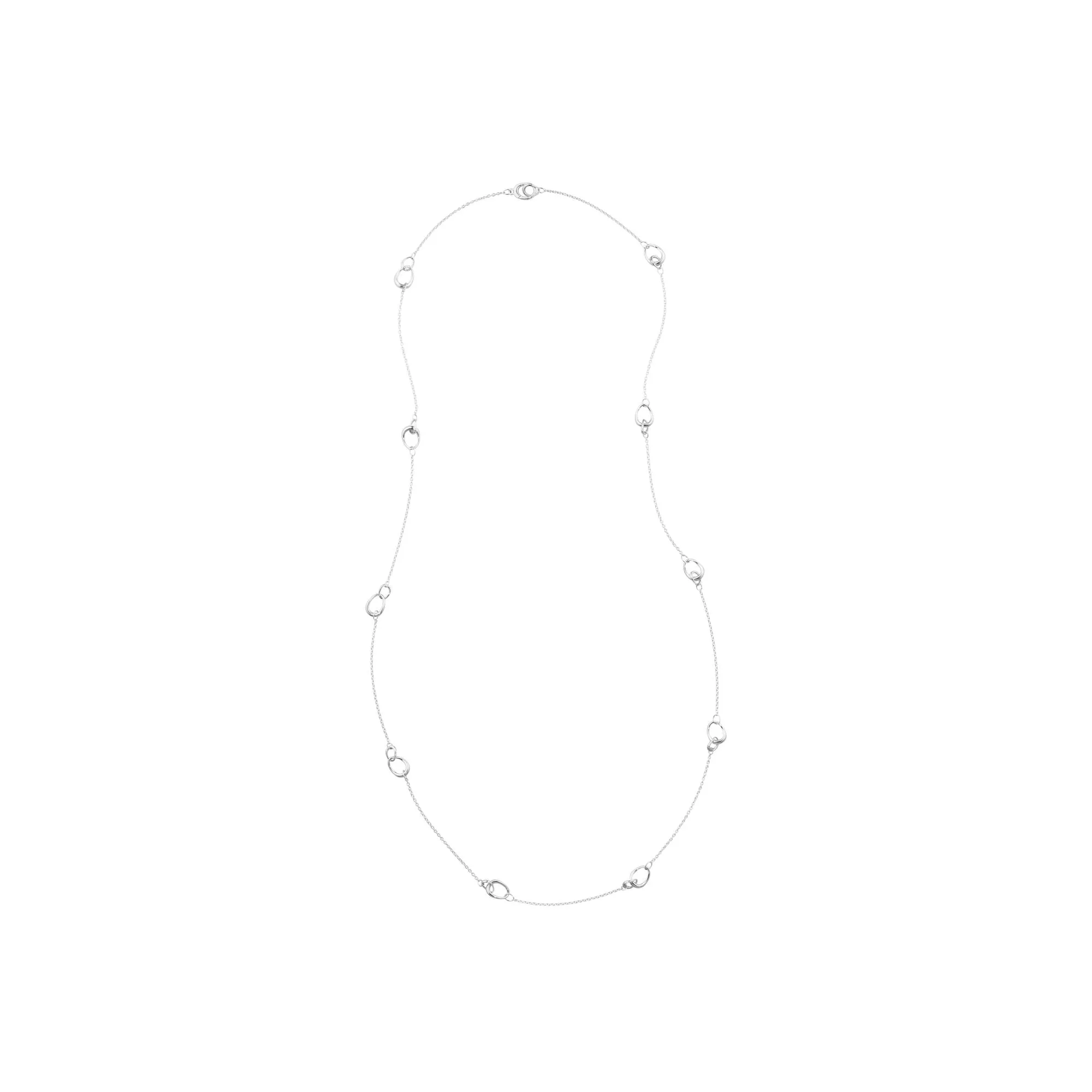 Offspring Silver Sautoir Necklace