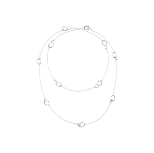 Offspring Silver Sautoir Necklace