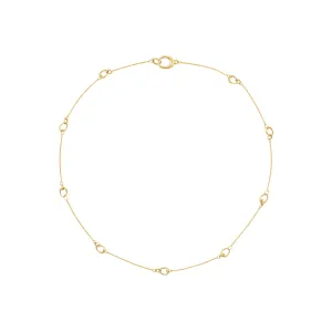 Offspring Small Loops 18K Gold Necklace