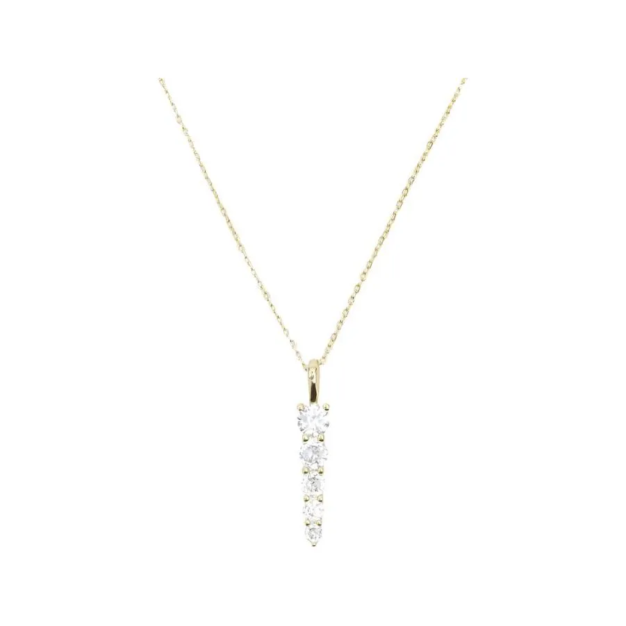 Oh She Fancy 5-Drop Pendant Necklace