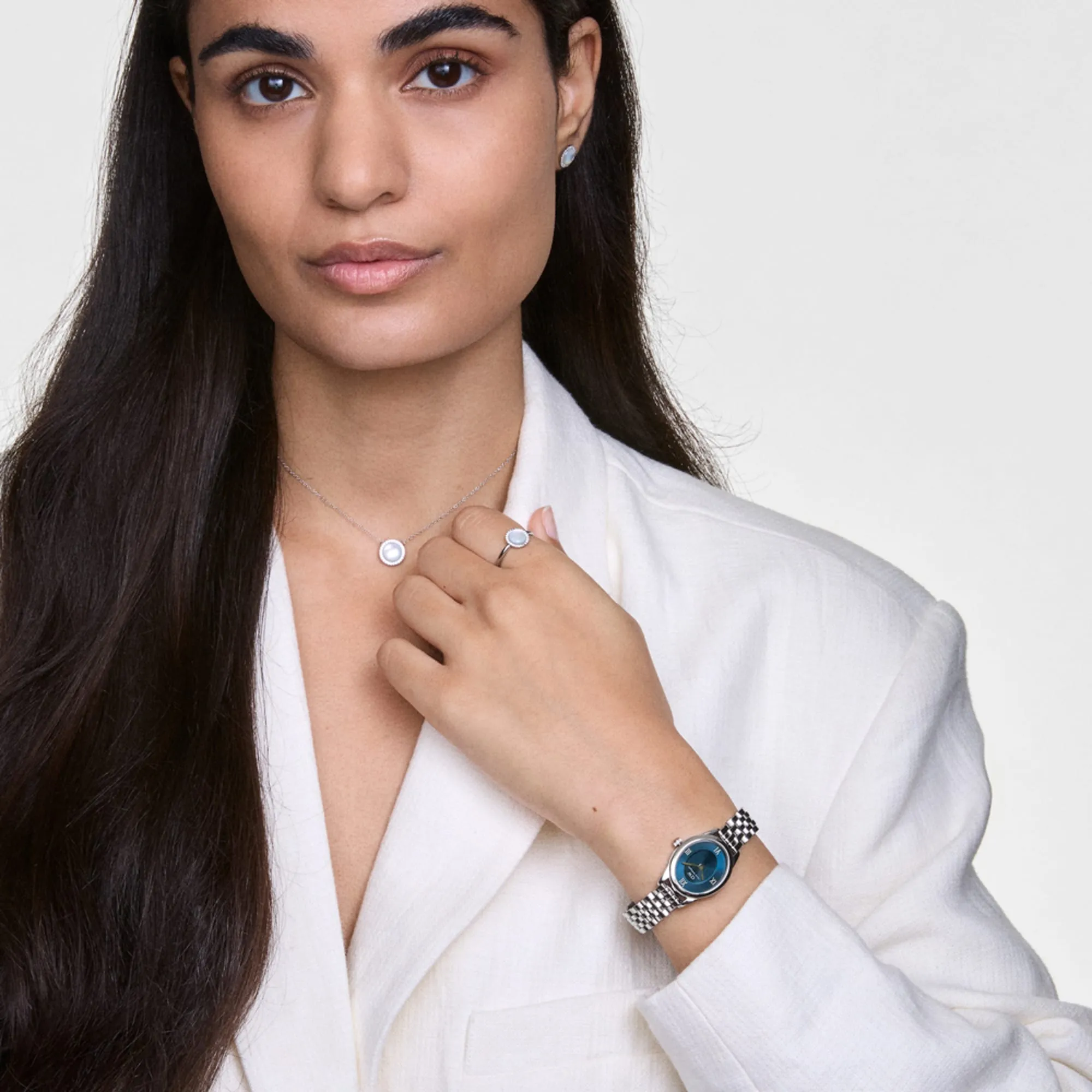 Ophelia Mini Arctic Silver Daniel Wellington