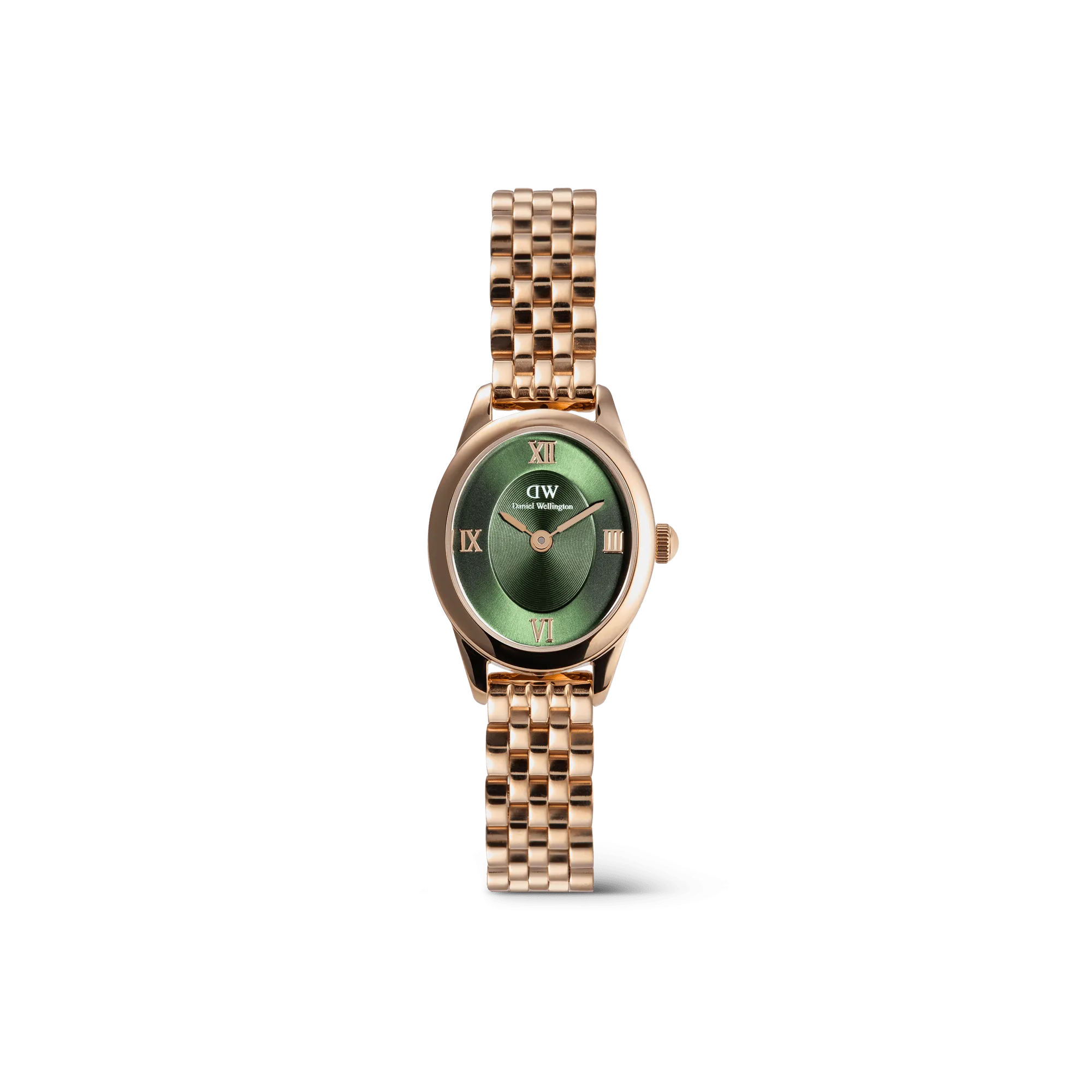 Ophelia Mini Emerald Rose Gold Daniel Wellington