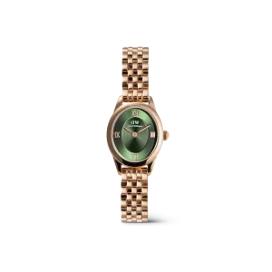 Ophelia Mini Emerald Rose Gold Daniel Wellington