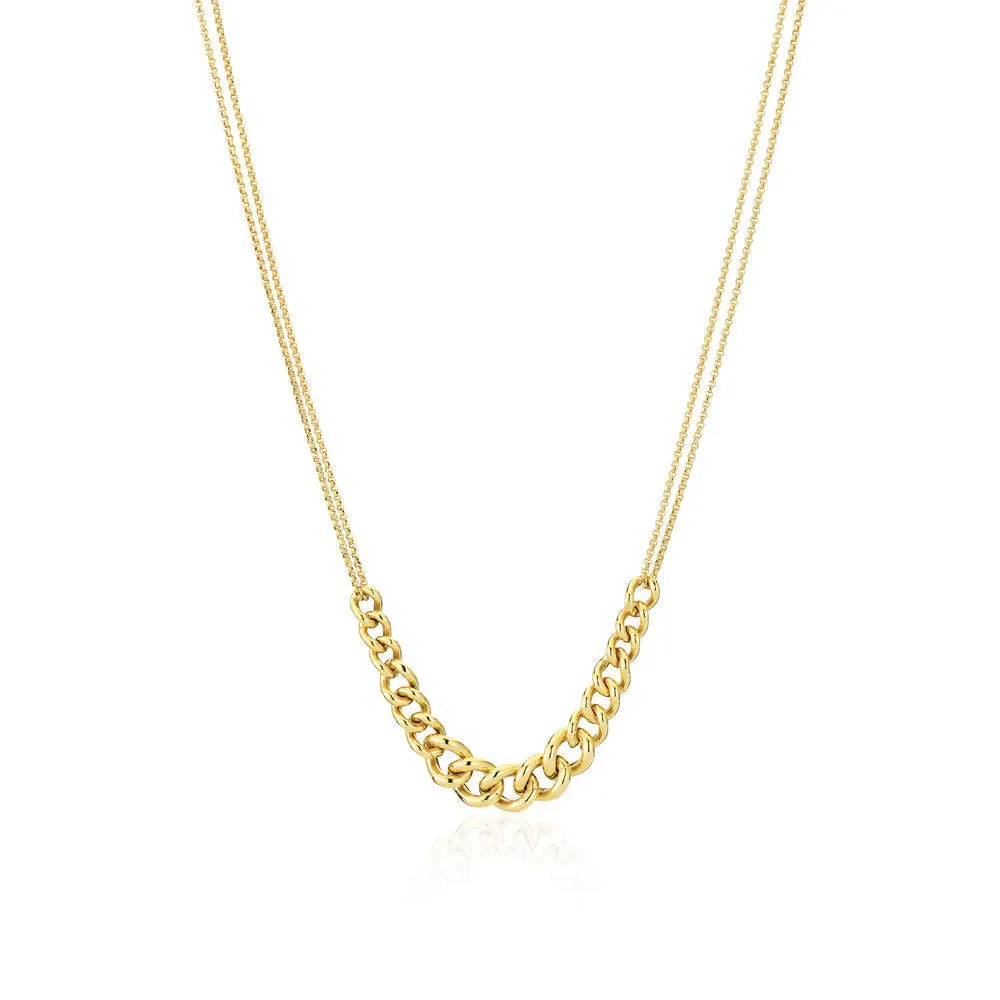 Oria 18K Gold Plated Necklace