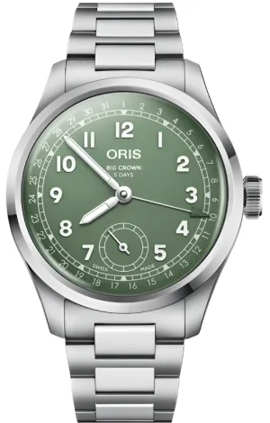 Oris Big Crown Pointer Date Calibre 403 Green Watch