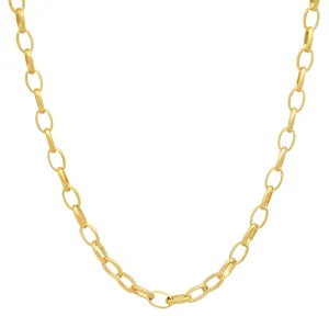 Oval Links Necklace