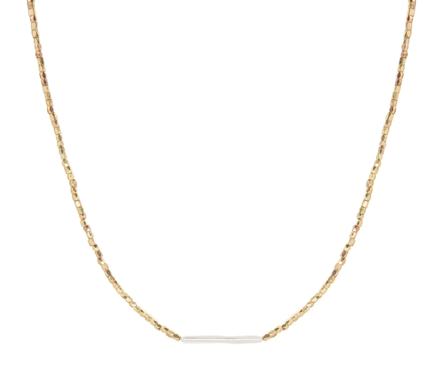 Pearl Bar Choker