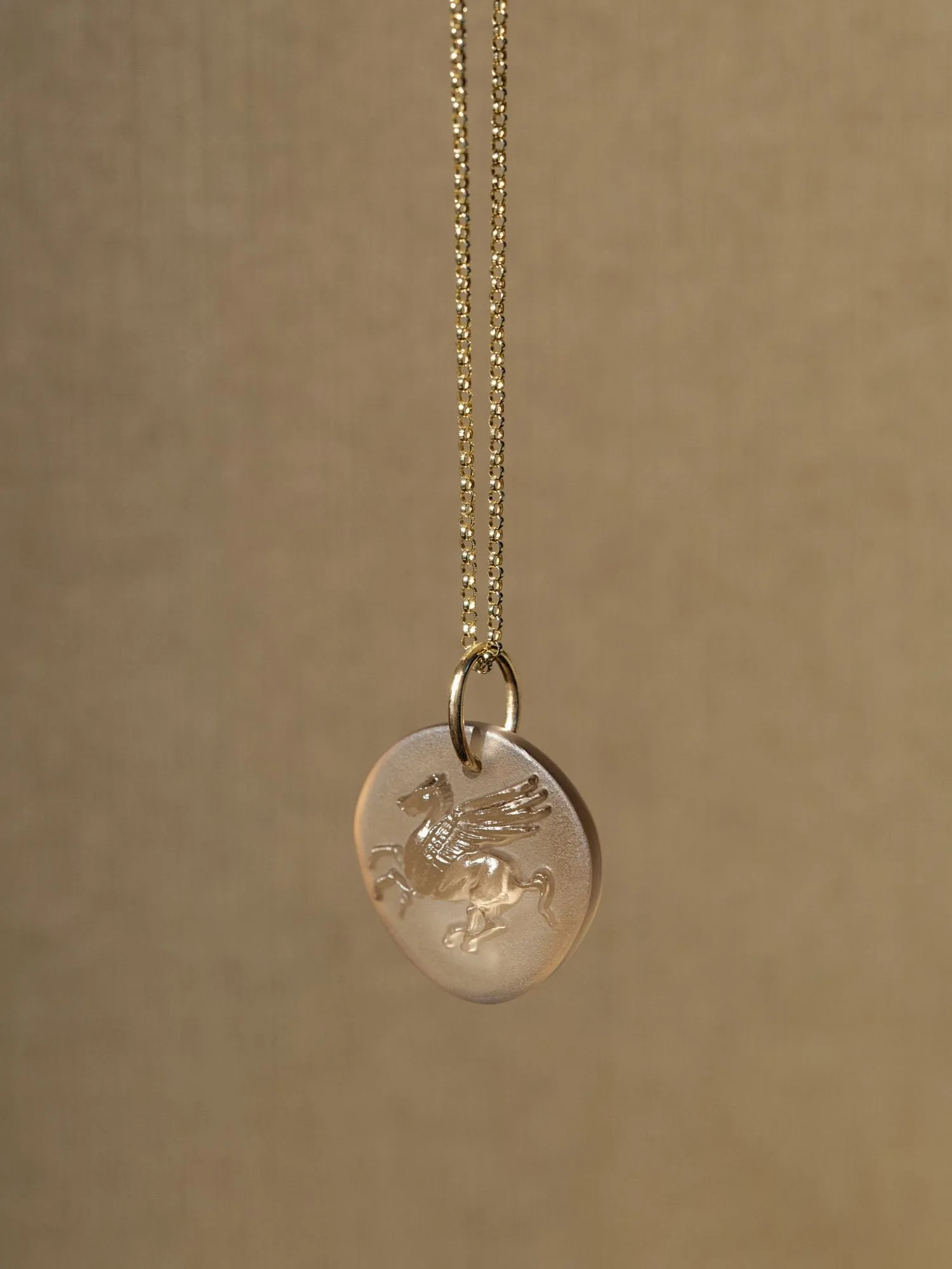Pegasus Pendant - Smokey Quartz