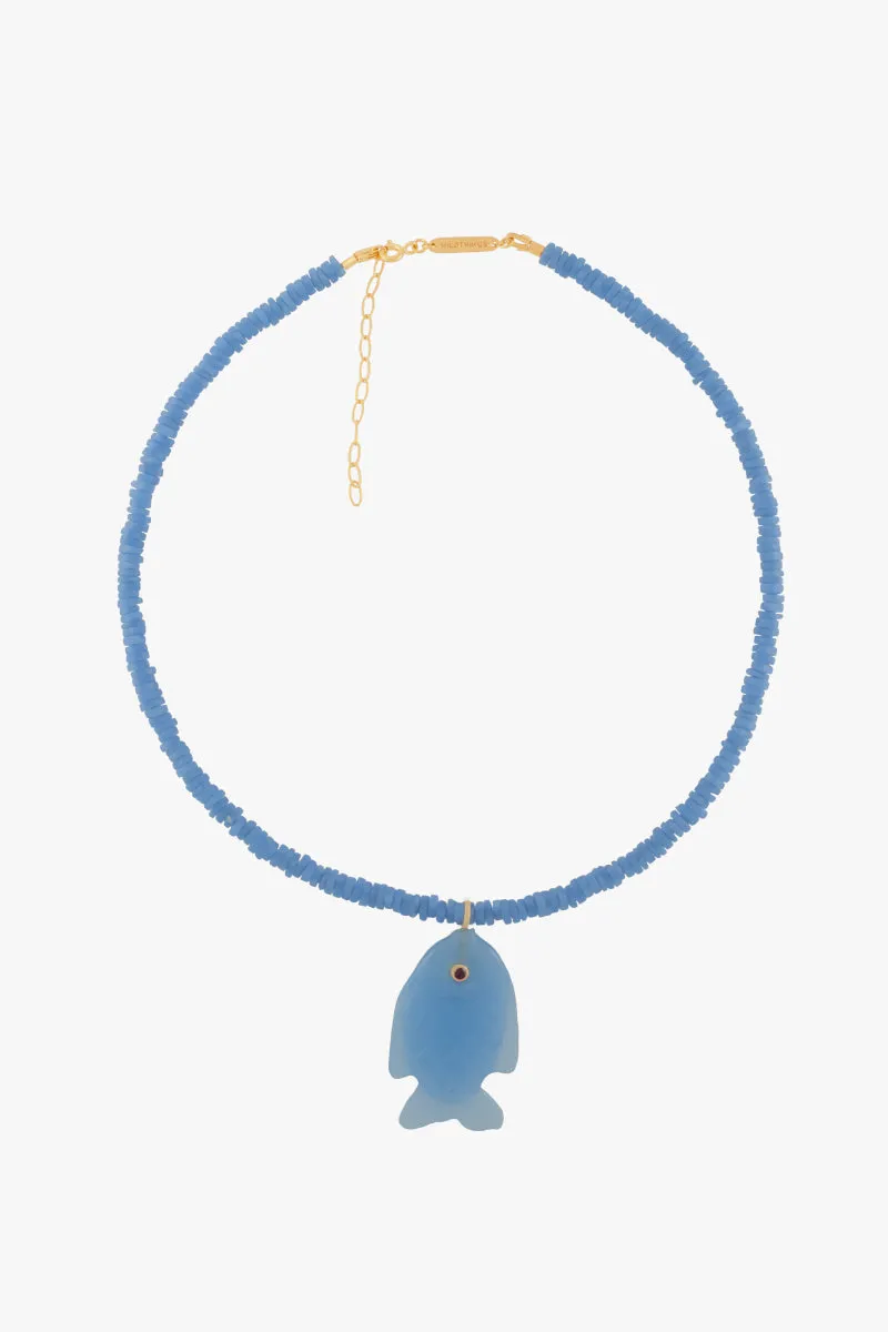 Peixe Necklace Gold Plated Wildthings Collectables