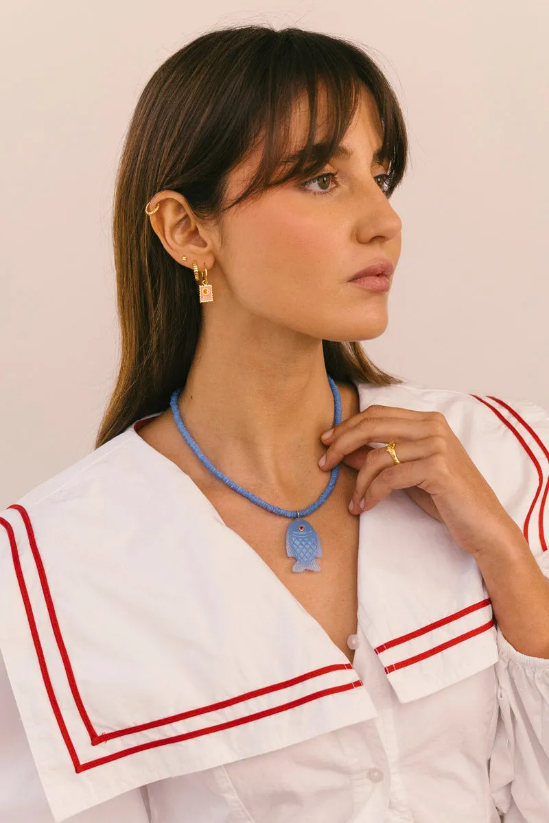 Peixe Necklace Gold Plated Wildthings Collectables