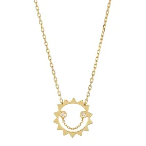 PETIT Ciro 14K Gold Necklace w. Diamond