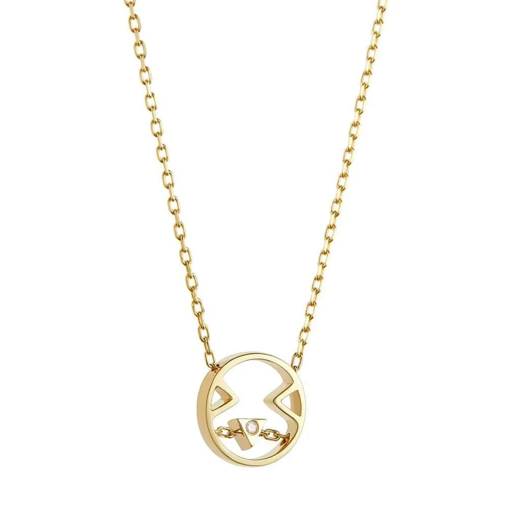 PETIT Joy 14K Gold Necklace w. Diamond