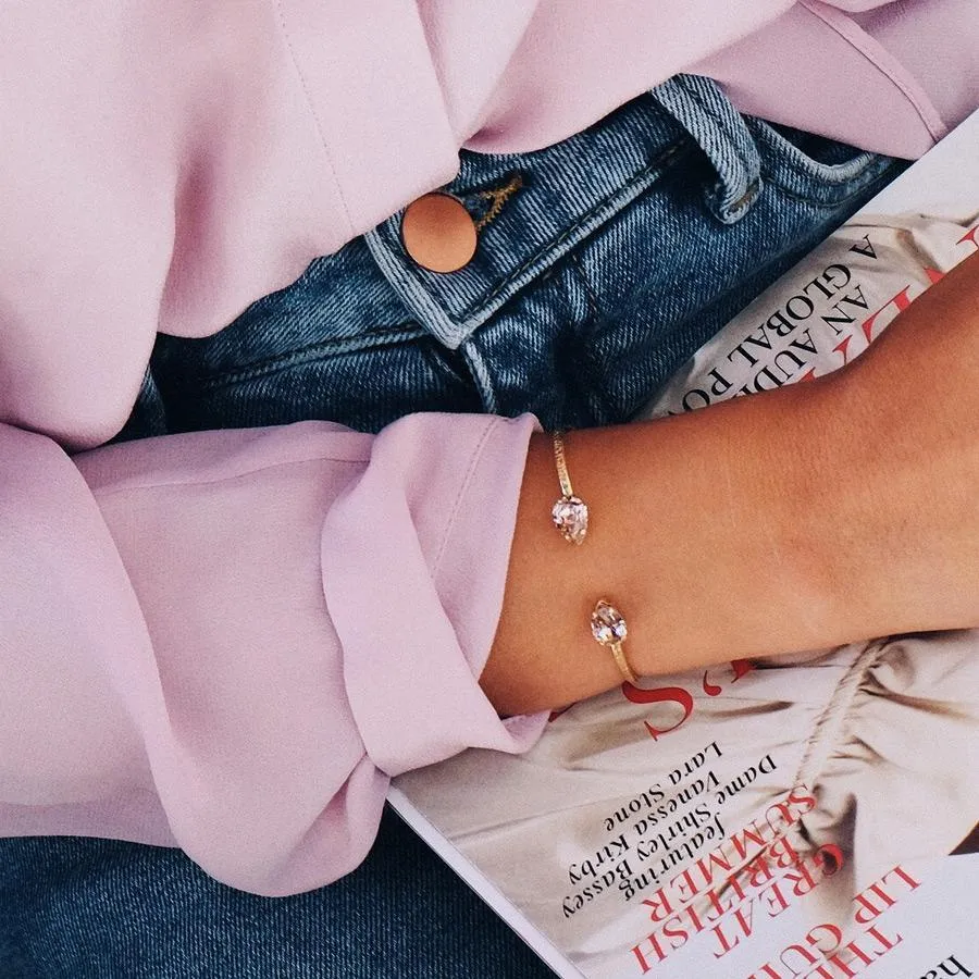 Petite Drop Bracelet / Vintage Rose Caroline Svedbom