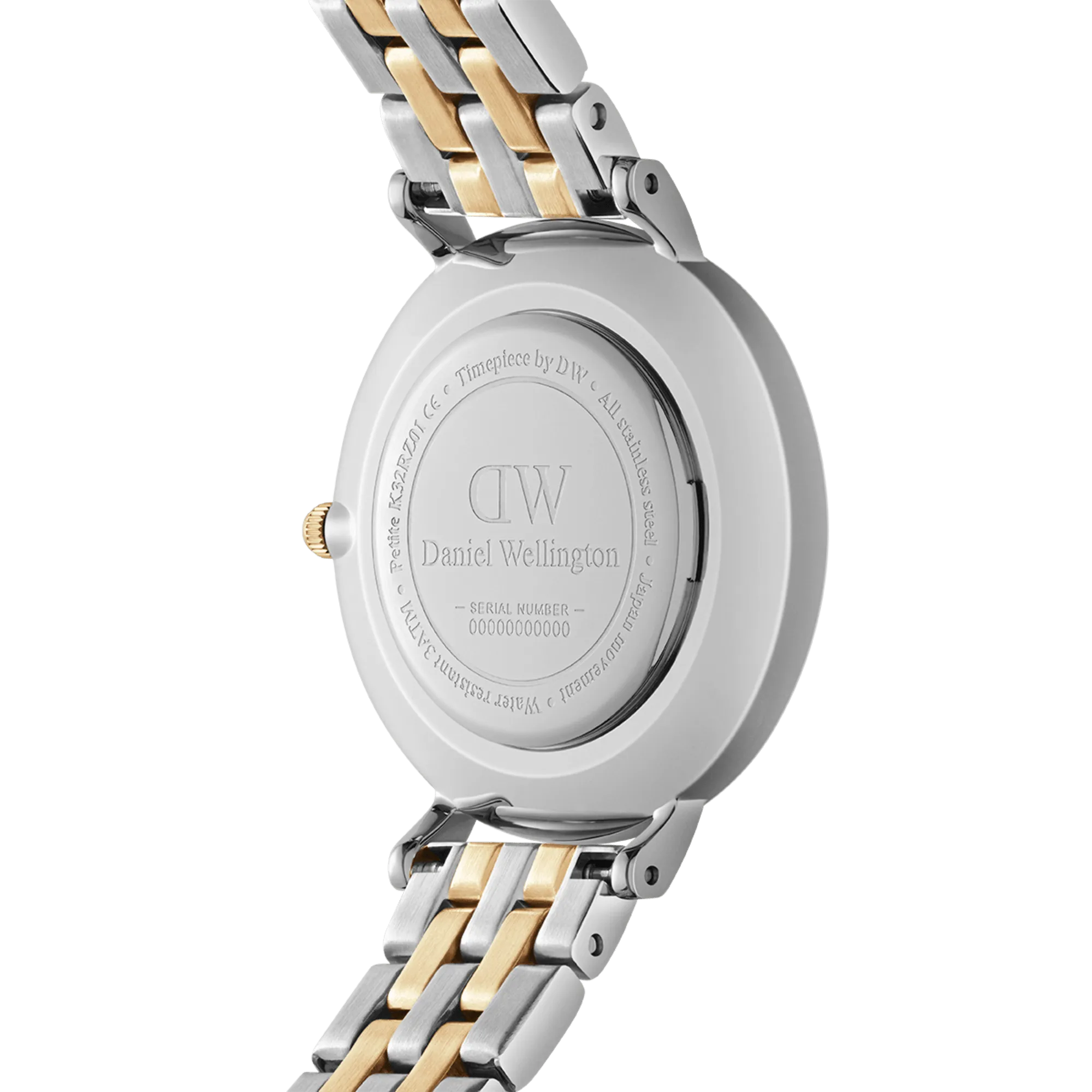 Petite Lumine 5-link two-tone Silver Daniel Wellington