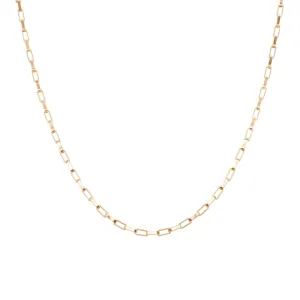 Plain Gold Plated Necklace