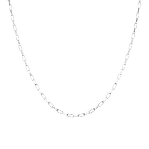 Plain Silver Necklace