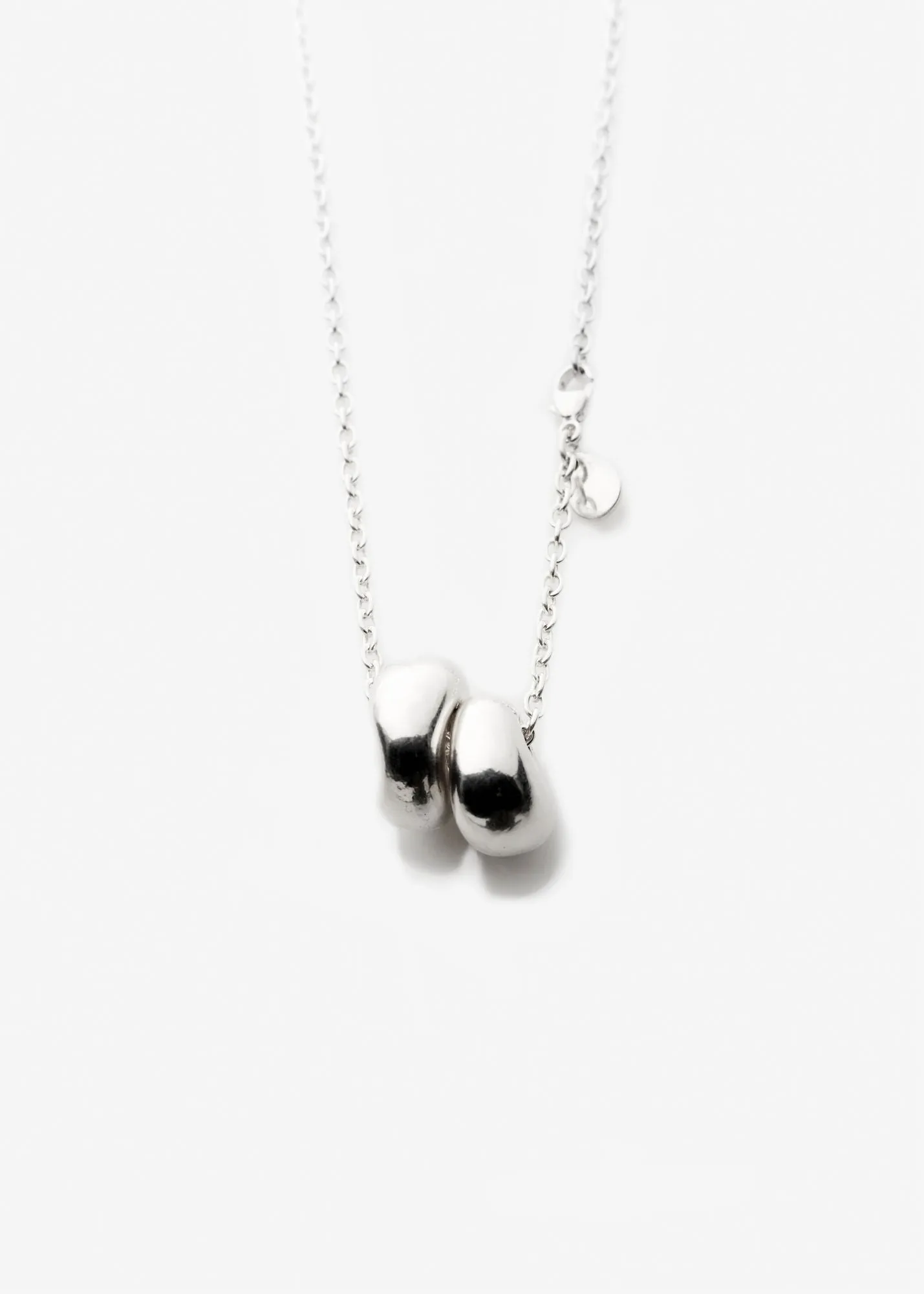 Puka Combined Silver Necklace