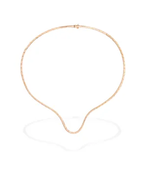 Radiant Choker 18K Rosegold Necklace