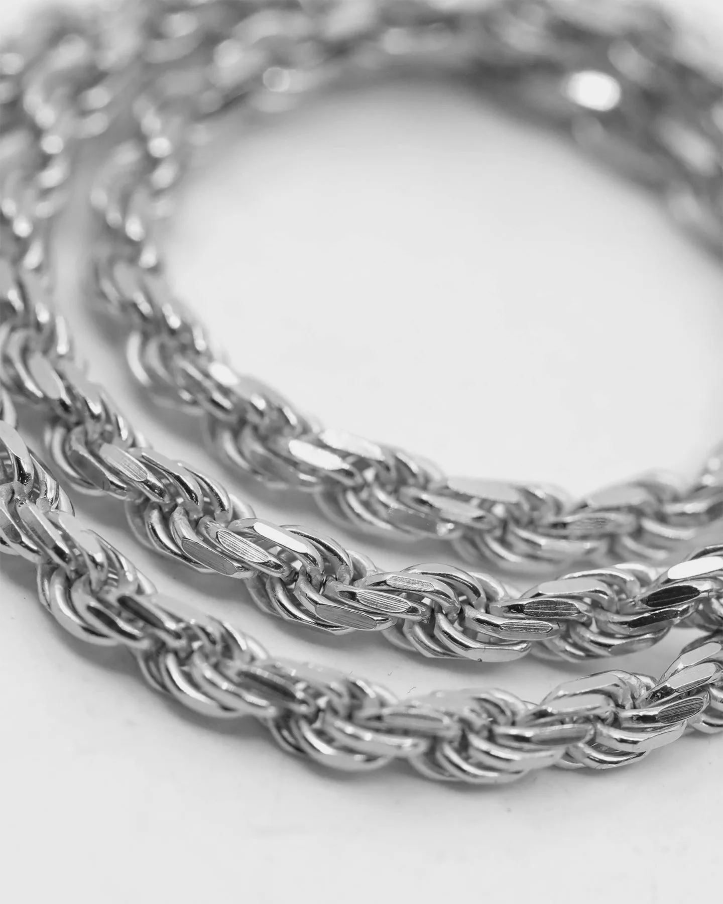 Raising Hell Women's 14" 4mm Rope Chain Choker Sterling Silver