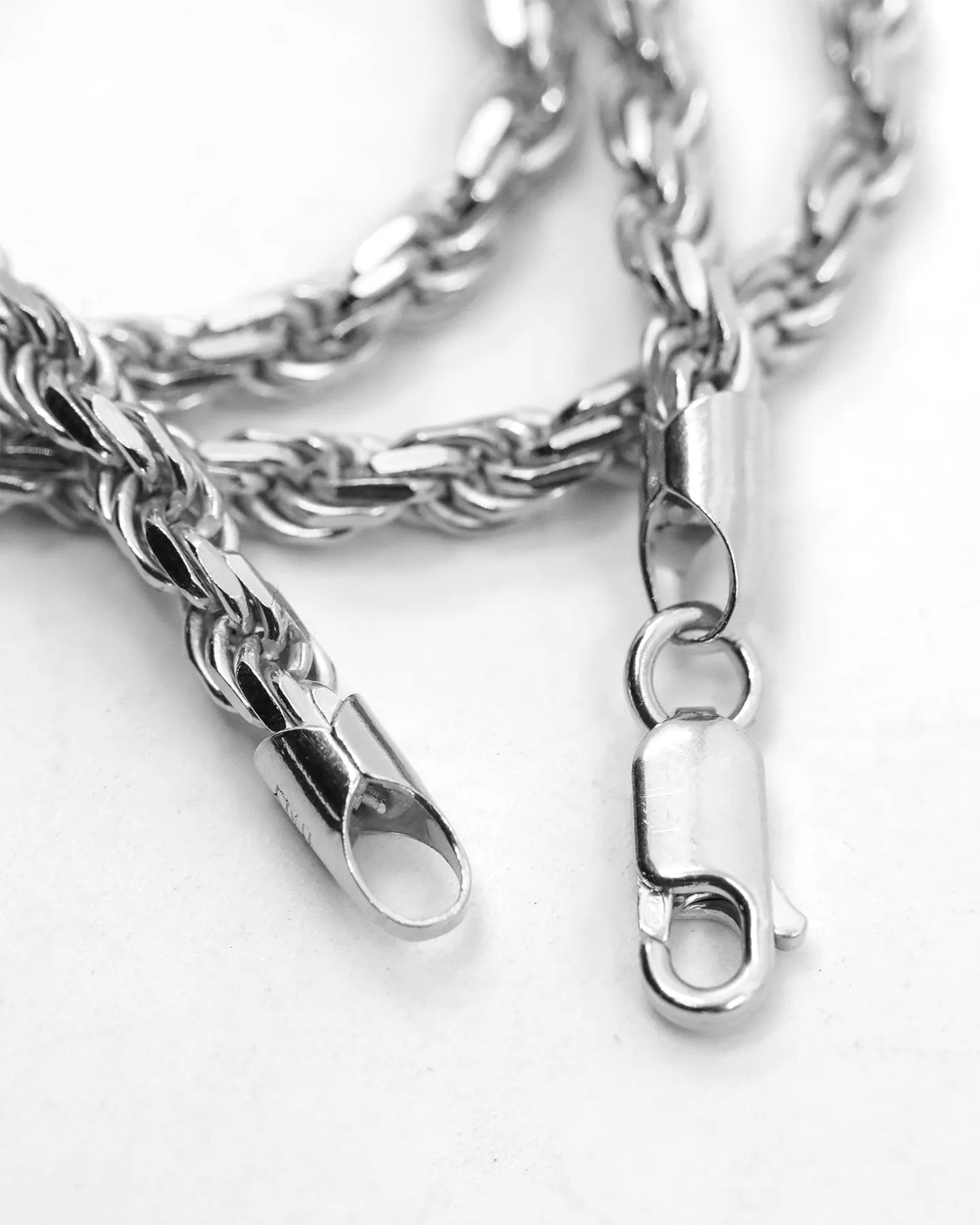 Raising Hell Women's 14" 4mm Rope Chain Choker Sterling Silver