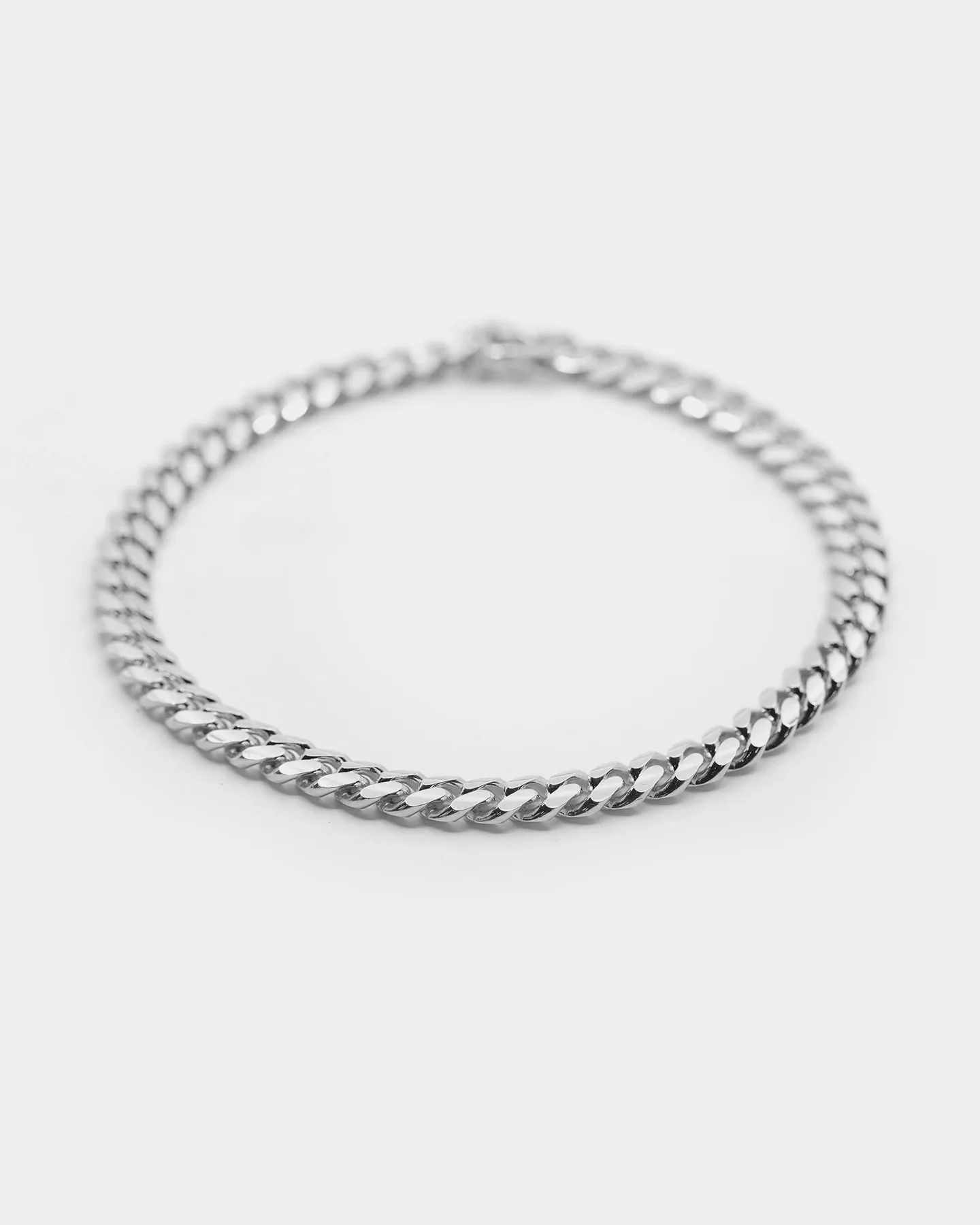 Raising Hell Women's 14" 6mm Cuban Choker Chain Sterling Silver