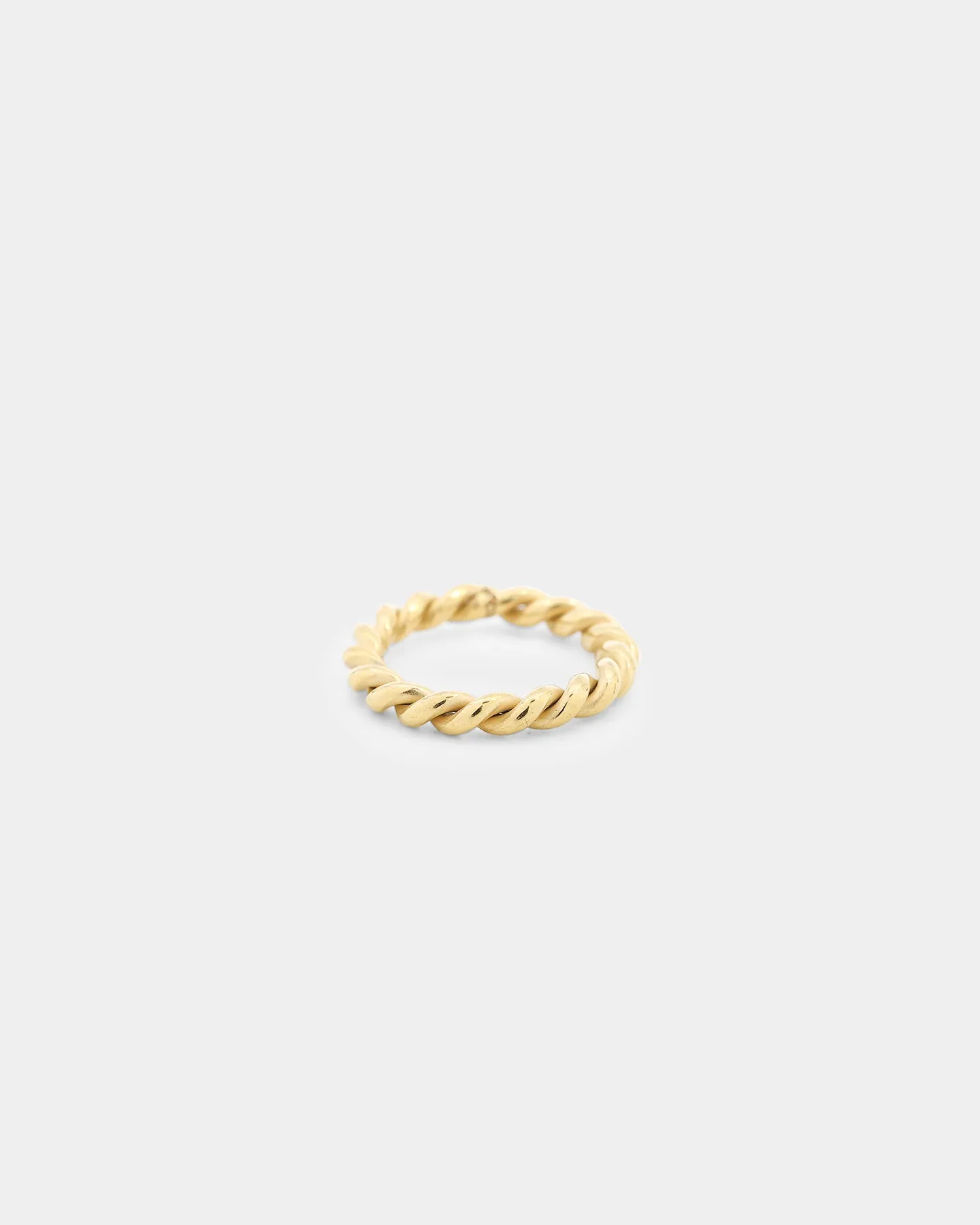 Raising Hell Women's Braided Ring Gold