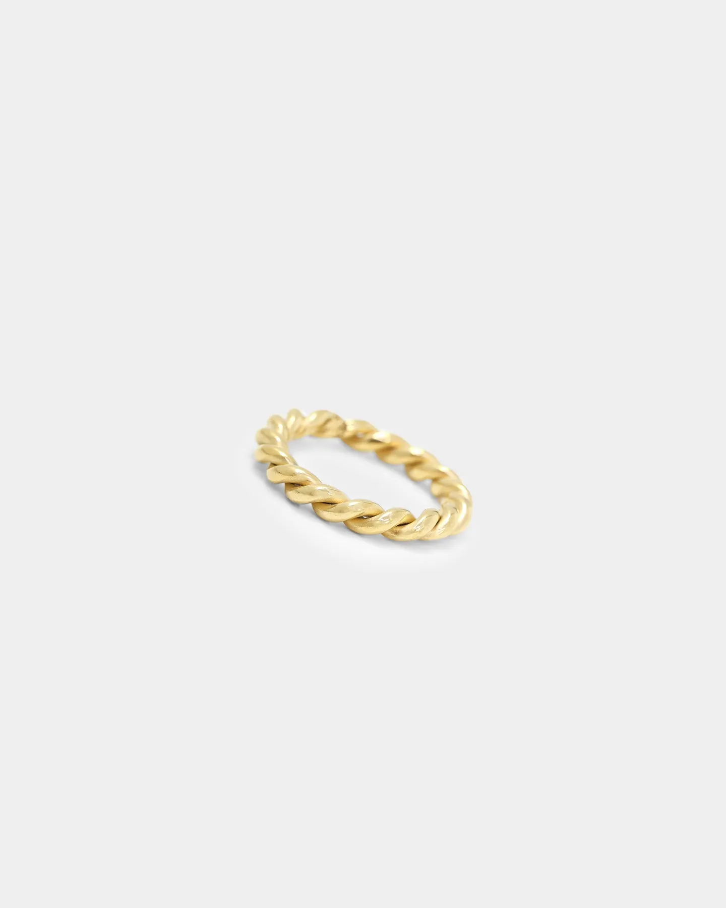 Raising Hell Women's Braided Ring Gold