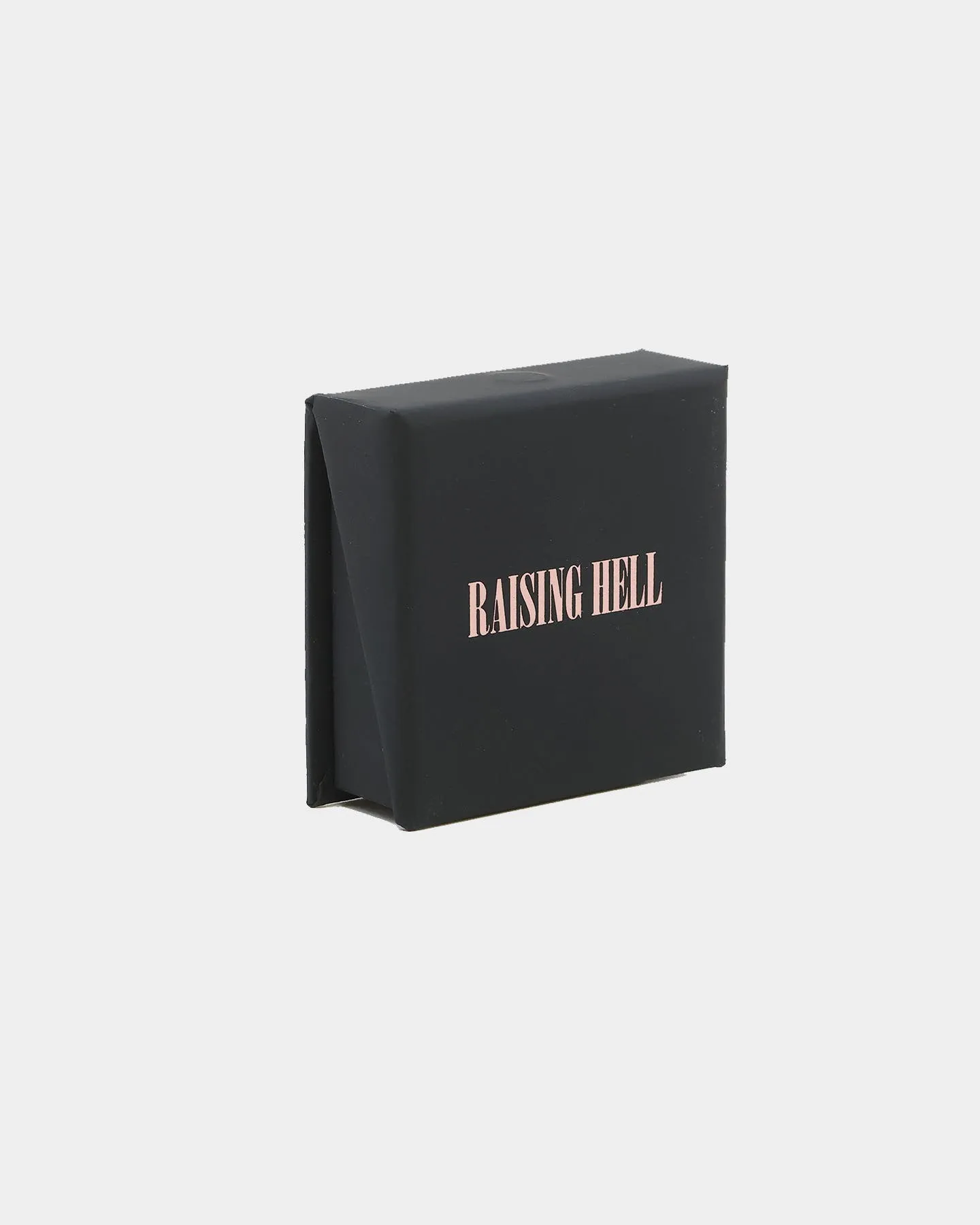 Raising Hell Women's Flower Studs White Gold