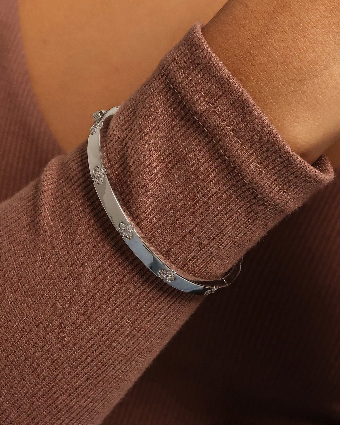 Raising Hell Women's Lille Bracelet White Gold