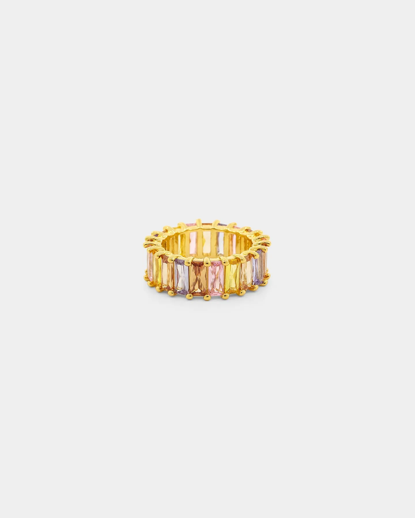 Raising Hell Women's Over The Rainbow Ring Multi-coloured