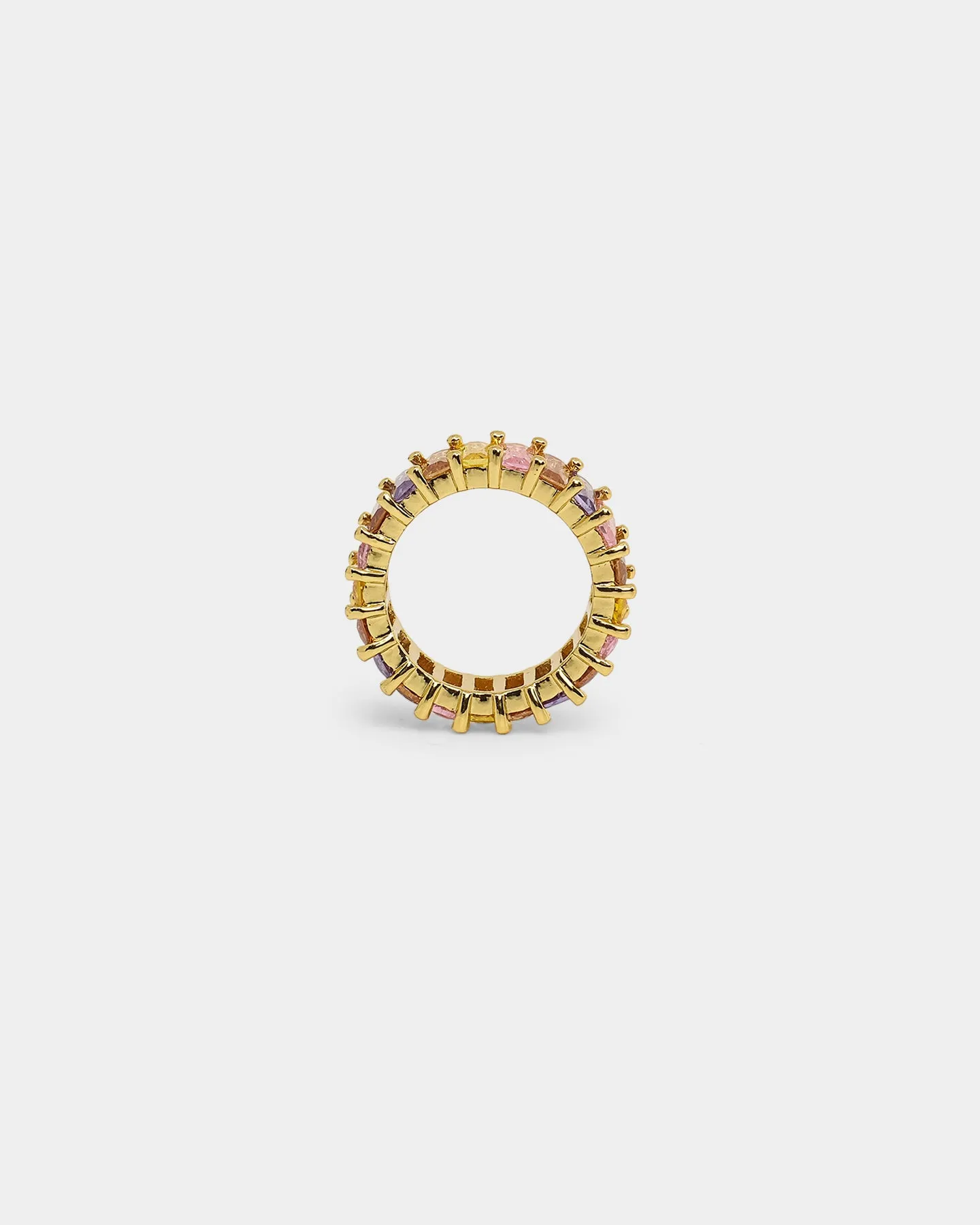 Raising Hell Women's Over The Rainbow Ring Multi-coloured