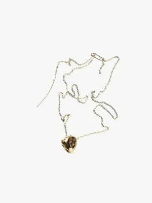 Rock 14K Gold Necklace