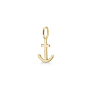 Rock Hope 18K Gold Pendant w. Diamond