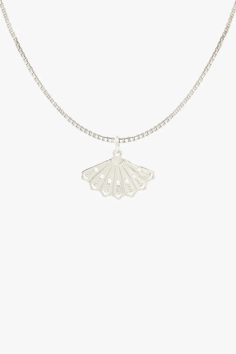 Rosario fan necklace silver Wildthings Collectables