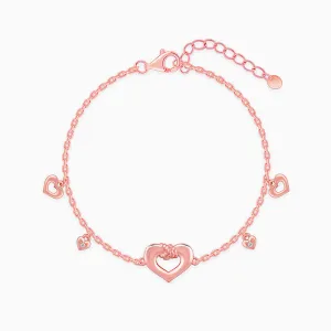 Rose Gold Loveknot Bracelet Giva