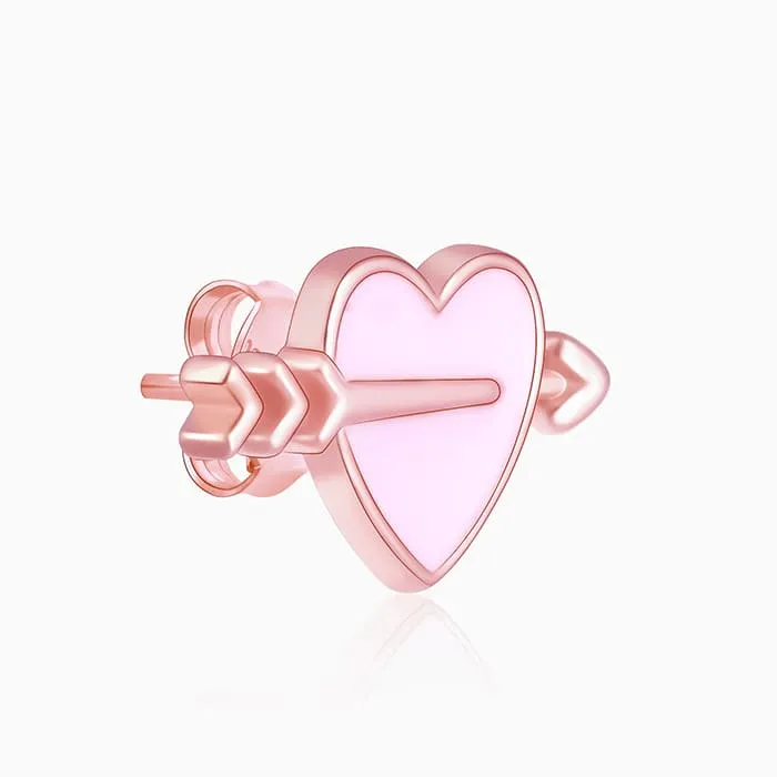 Rose Gold Romantic Rapture Stud Earrings Giva