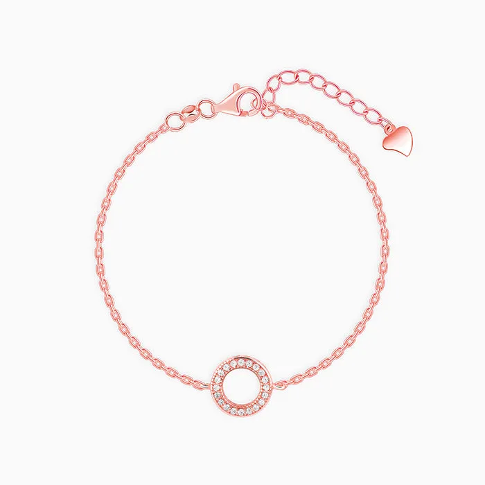 Rose Gold Whisper Of Circle Bracelet Giva