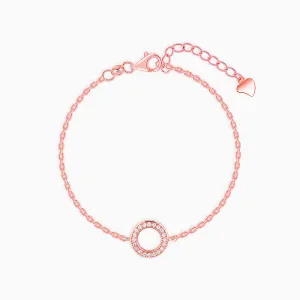 Rose Gold Whisper Of Circle Bracelet Giva
