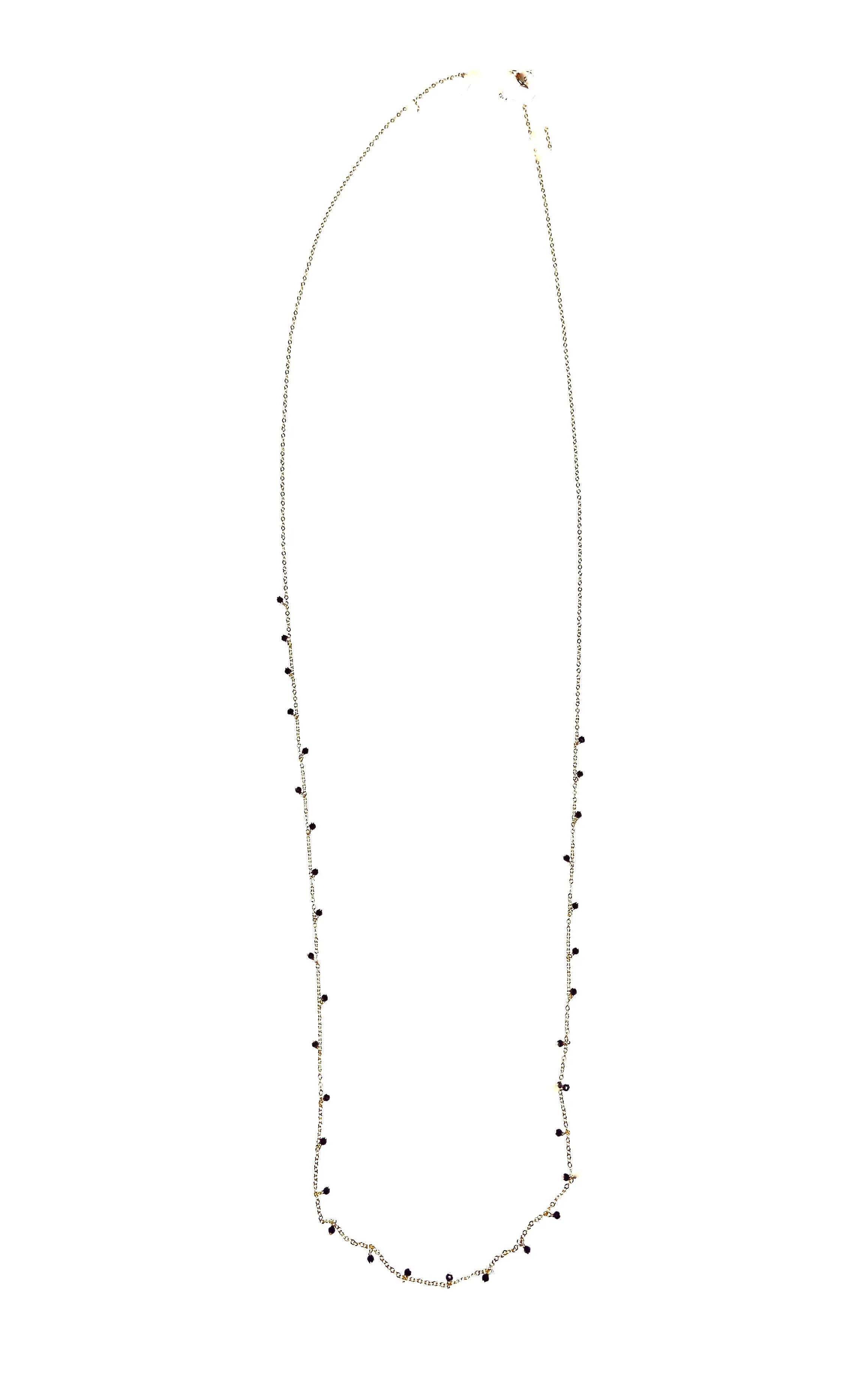 Sabrina 36" Fringe Layering Necklace