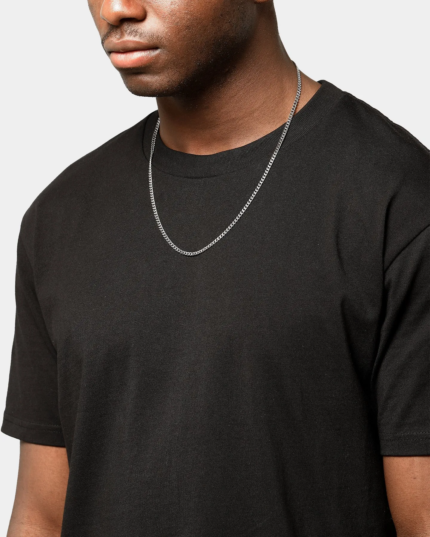 Saint Morta 3MM Micro Cuban Chain Silver