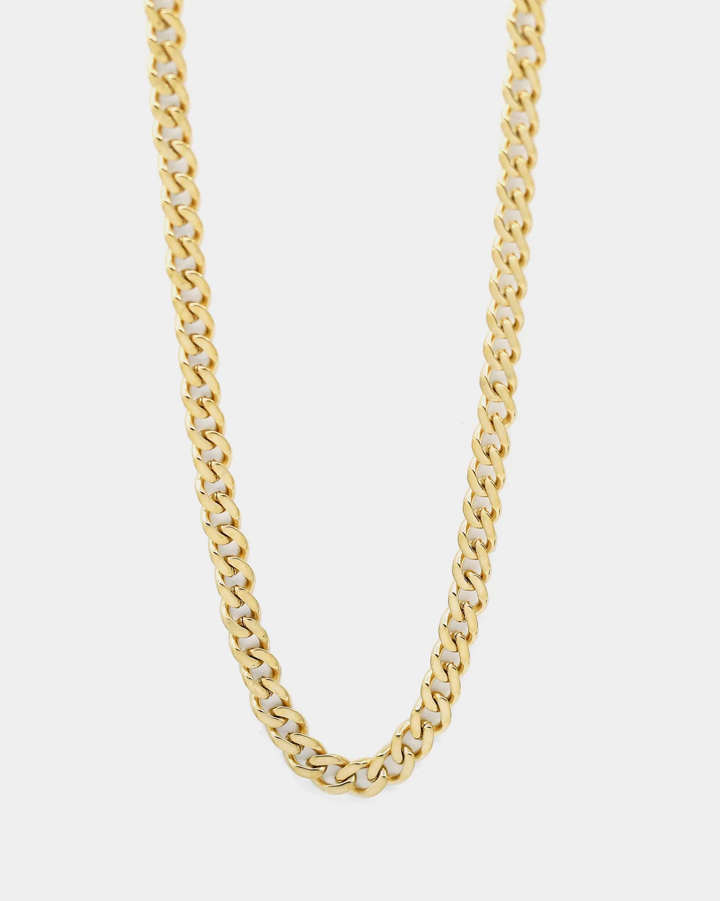 Saint Morta Cuban Link 5MM Chain Gold
