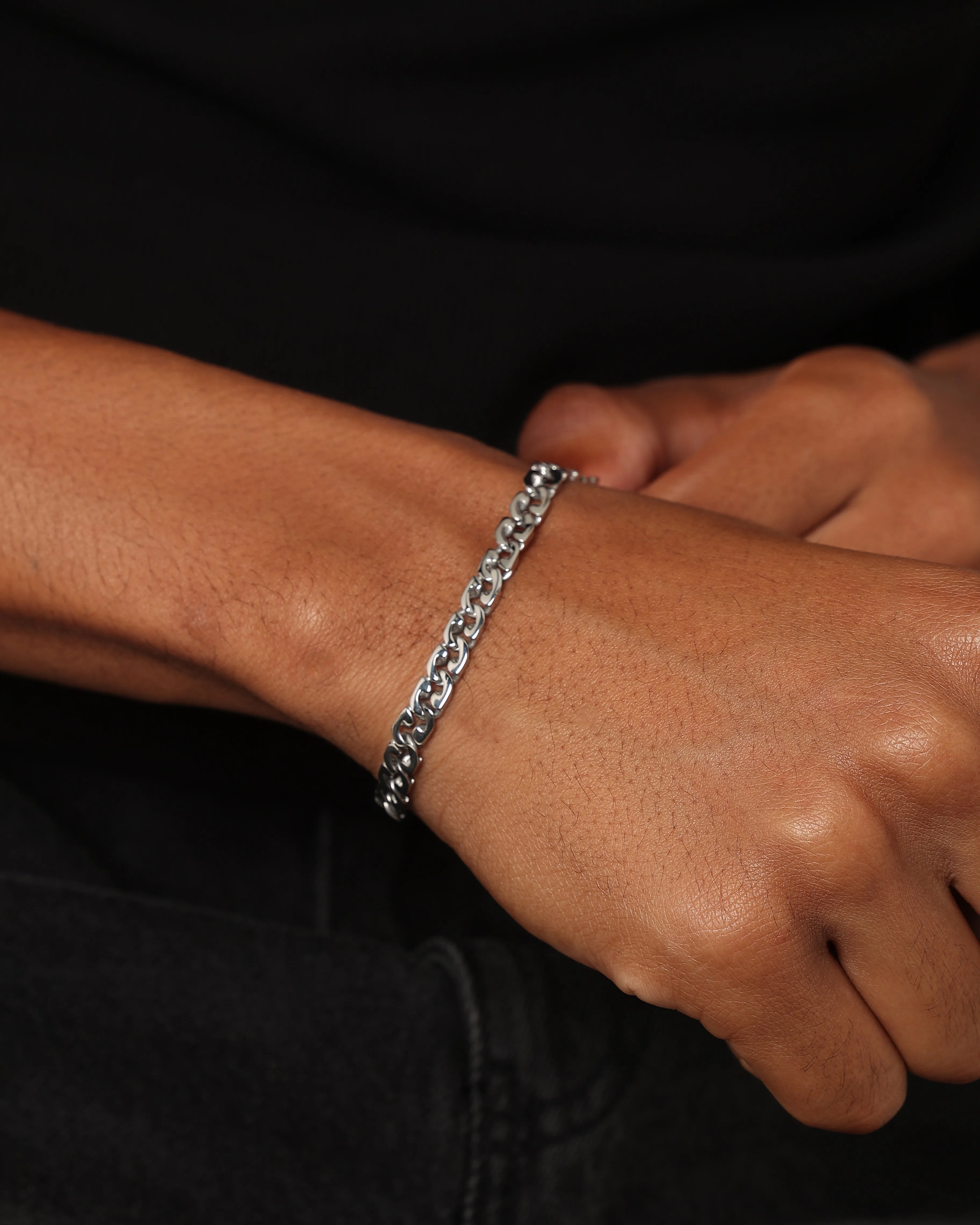 Saint Morta Heavy Link Bracelet Stainless Steel