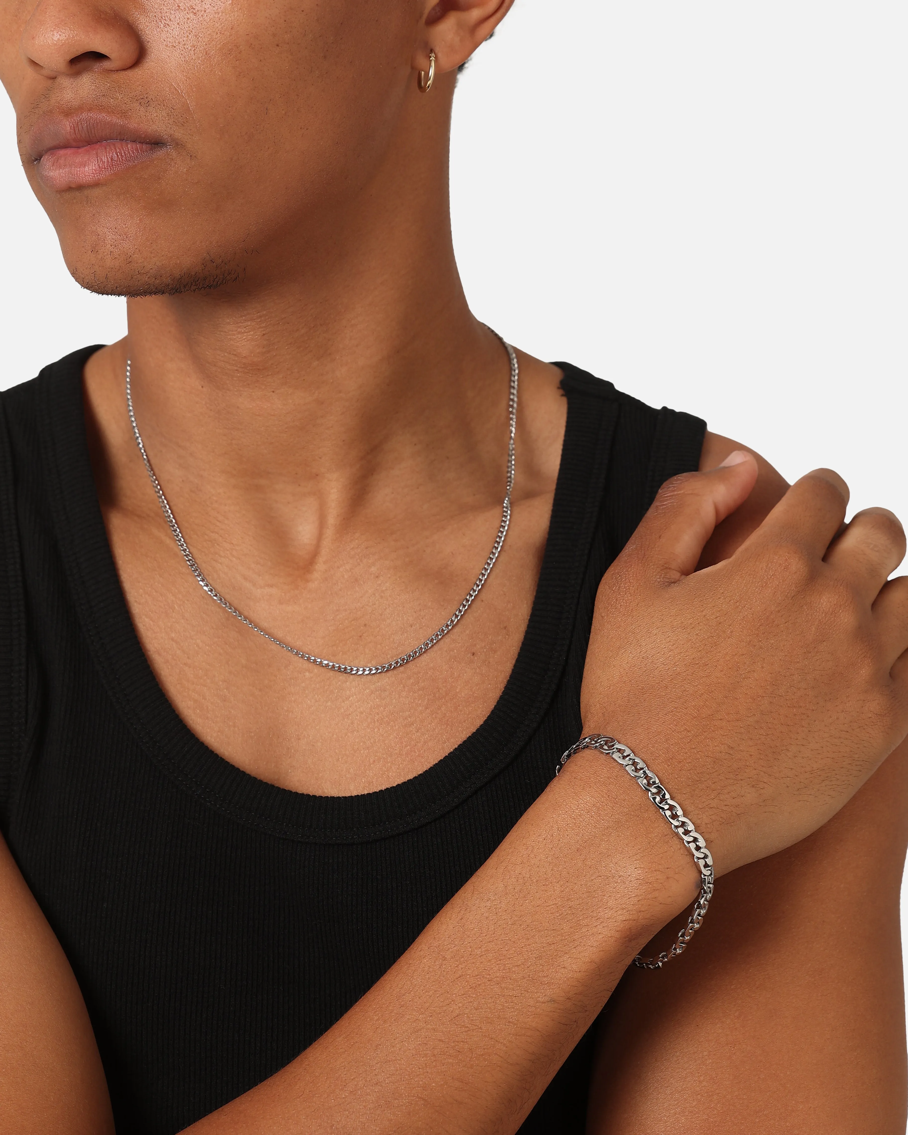Saint Morta Heavy Link Bracelet Stainless Steel