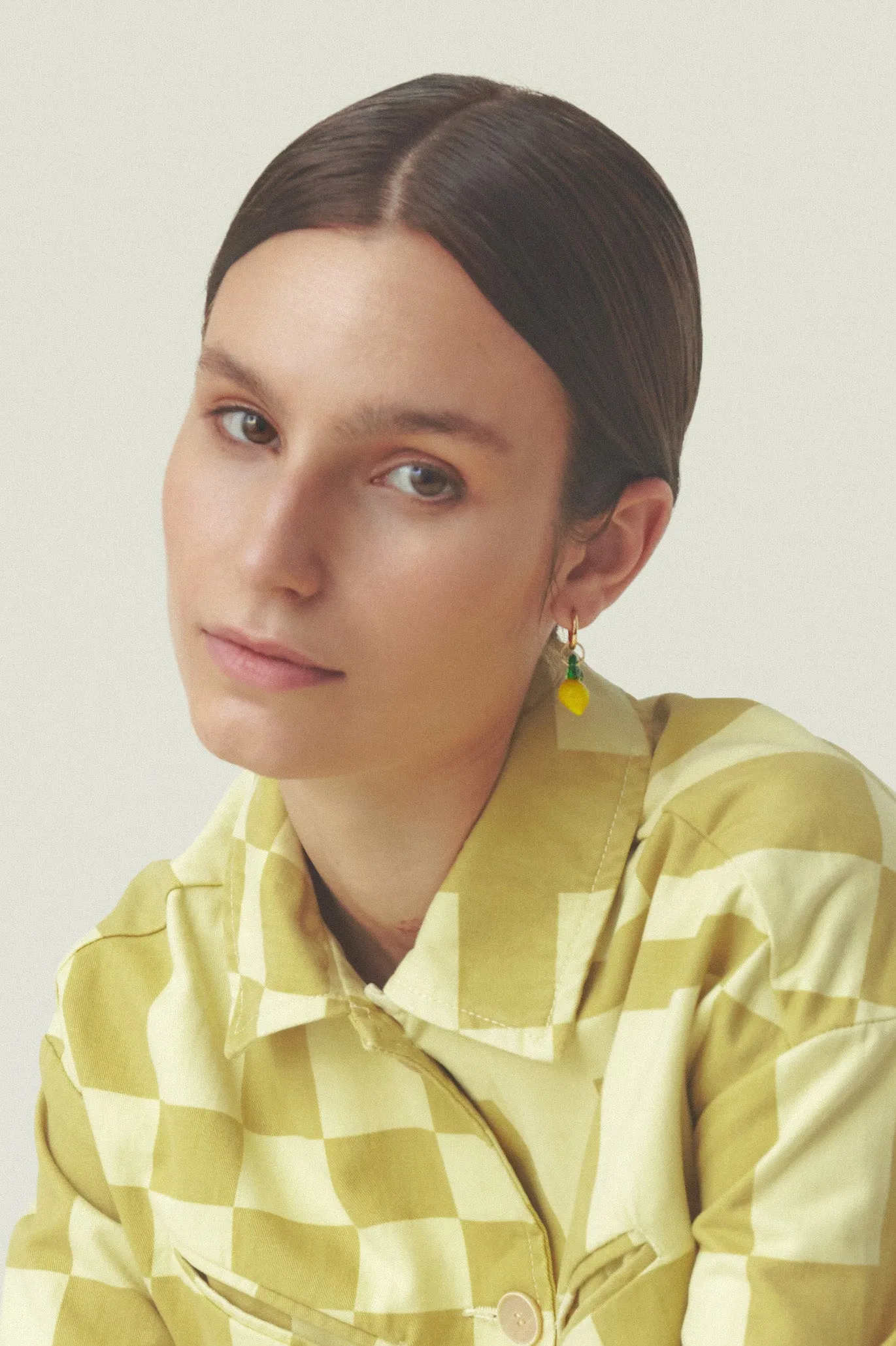 Sandralexandra Single Lemon Earring