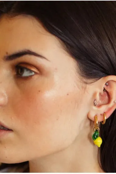 Sandralexandra Single Lemon Earring